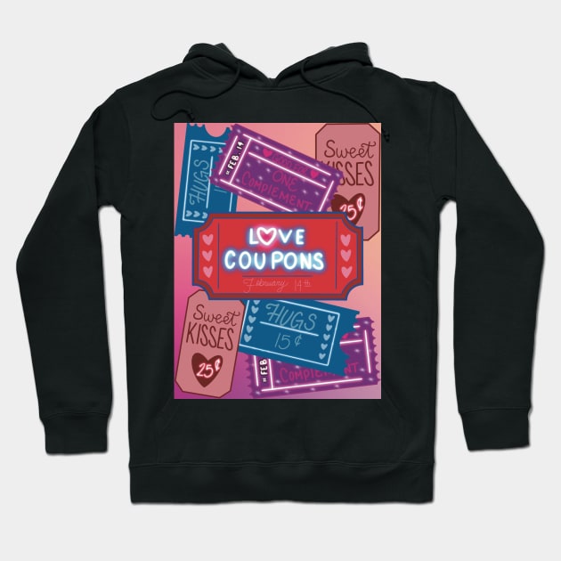 Love coupons Hoodie by LHaynes2020